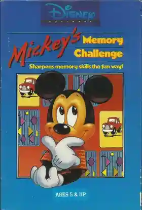 Mickey's Memory Challenge-Amiga